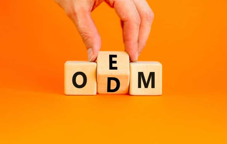 OEM OMD 제조방식 설명하는 이미지