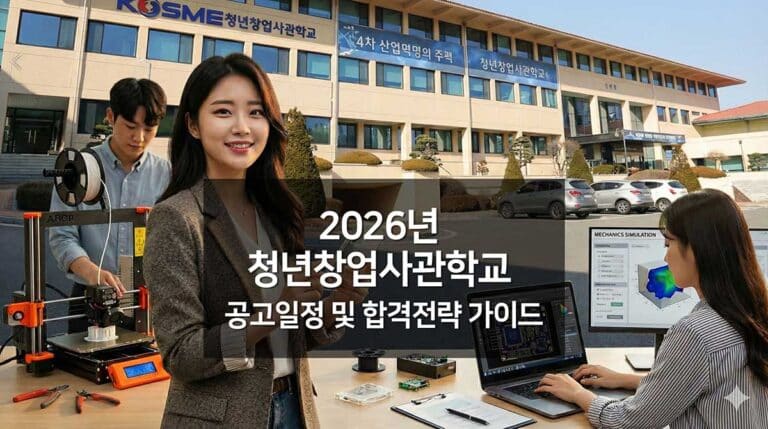 2026년 청년창업사관학교(청창사) 일정 및 합격 전략: 하드웨어 & 딥테크 스타트업을 위한 가이드