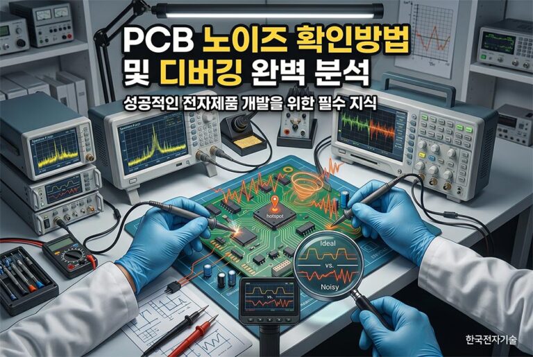 PCB 노이즈 확인방법 및 디버깅 완벽분석 | 성공적인 전자제품 개발을 위한 필수 지식