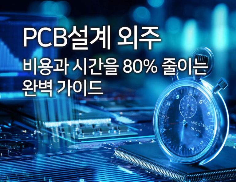 PCB 설계 외주, 비용과 시간을 80%줄이는 완벽한 의뢰 비법 (BOM, 거버파일 중심)