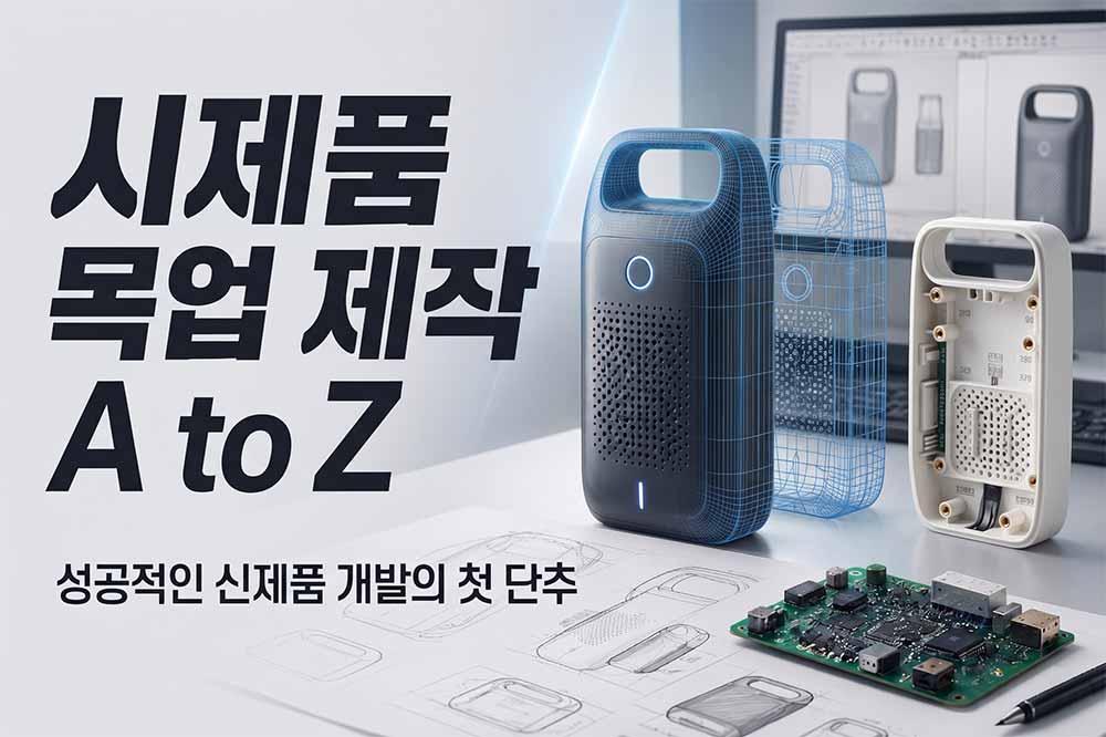 성공적인 신제품 개발의 첫 단추, ‘시제품 목업 제작’ A to Z 총정리
